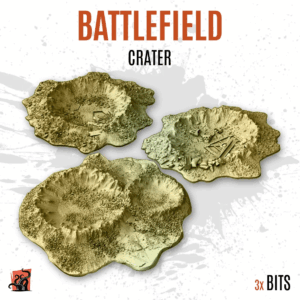 Battlefield crater