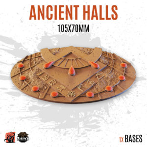 Ancient Halls - 105x70mm oval base (1ud)