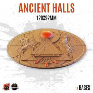 Ancient Halls - 120x92mm oval base (1ud)