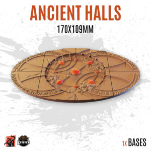 Ancient Halls - 170x109mm oval base (1ud)