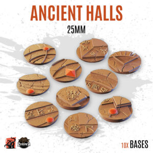 Ancient Halls - 25mm base (10uds)