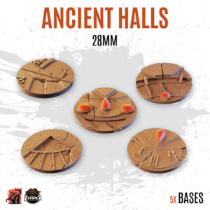 Ancient Halls - 28mm base (5uds)