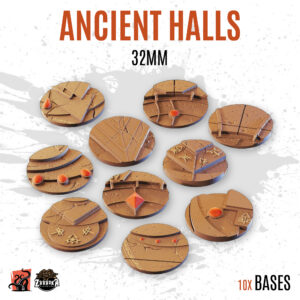 Ancient Halls - 32mm base (10uds)