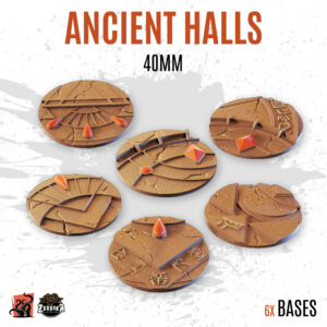 Ancient Halls - 40mm base (6uds)