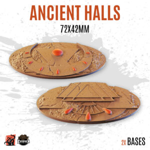 Ancient Halls - 75x42mm oval base (2uds)