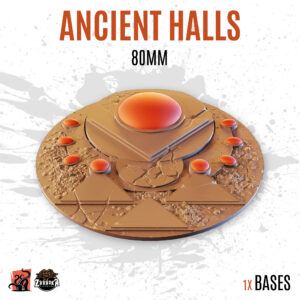 Ancient Halls - 80mm base (1ud)