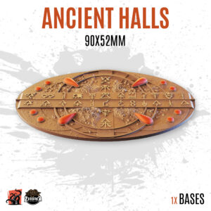 Ancient Halls - 90x52mm oval base (1ud)