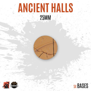 Ancient Halls - 25mm generic base (5uds)