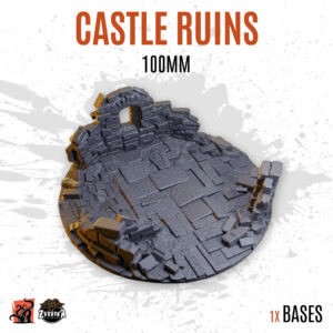 Castle ruins - 100mm base (1ud)