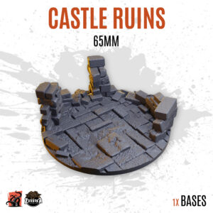 Castle ruins - 65mm base (1ud)