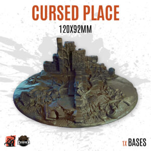 Cursed place - 120x92mm oval base (1ud)