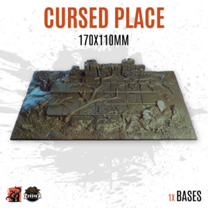 Cursed place - 170x110mm square base (1ud)