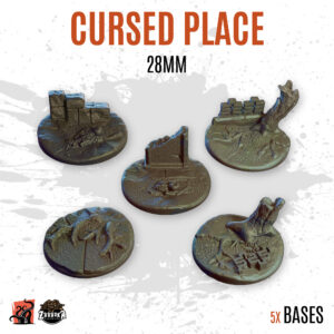 Cursed place - 28mm base (5uds)