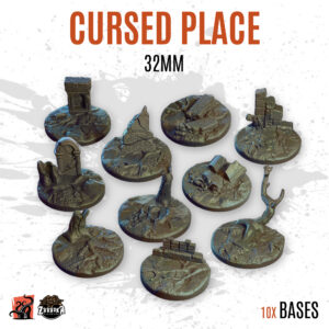 Cursed place - 32mm base (10uds)