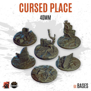 Cursed place - 40mm base (6uds)