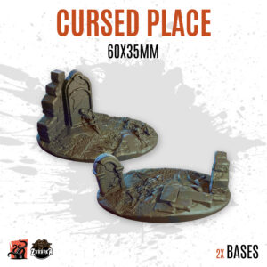 Cursed place - 60x35mm oval base (2uds)