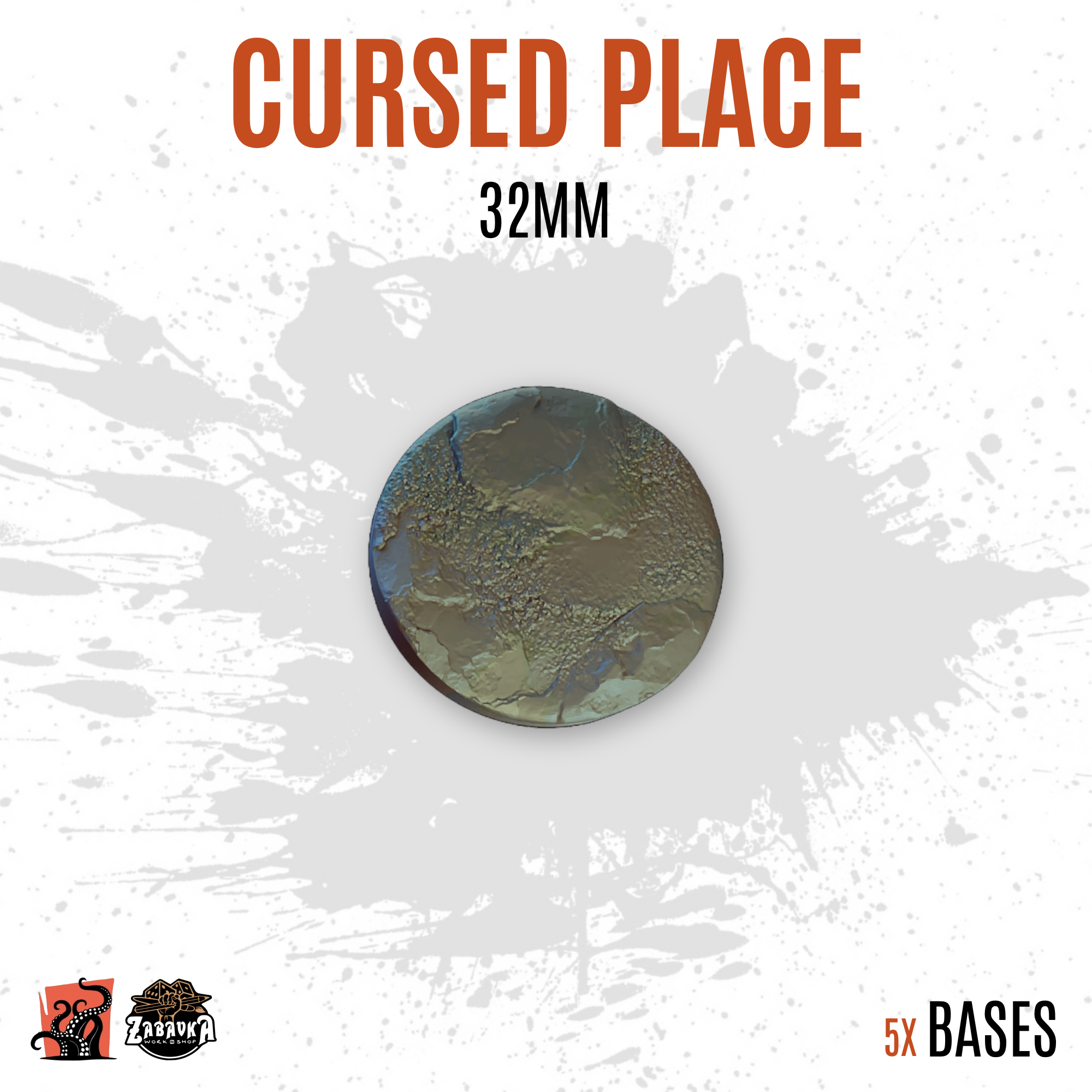 Cursed place - 32mm generic base (5uds)