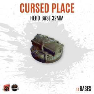 Cursed place - 32mm hero base (1ud)