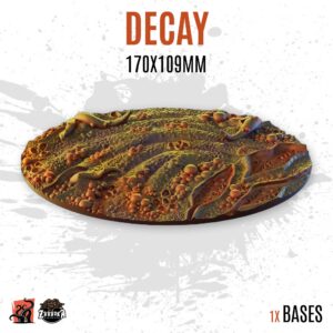 Decay - 170x109mm oval base (1ud)