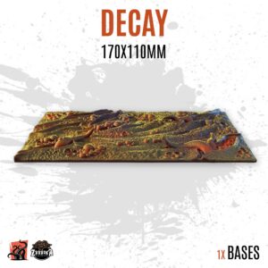Decay - 170x110mm square base (1ud)