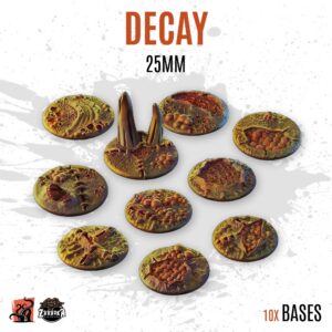 Decay - 25mm base (10uds)