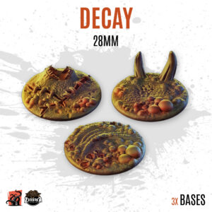 Decay - 28mm base (3uds)