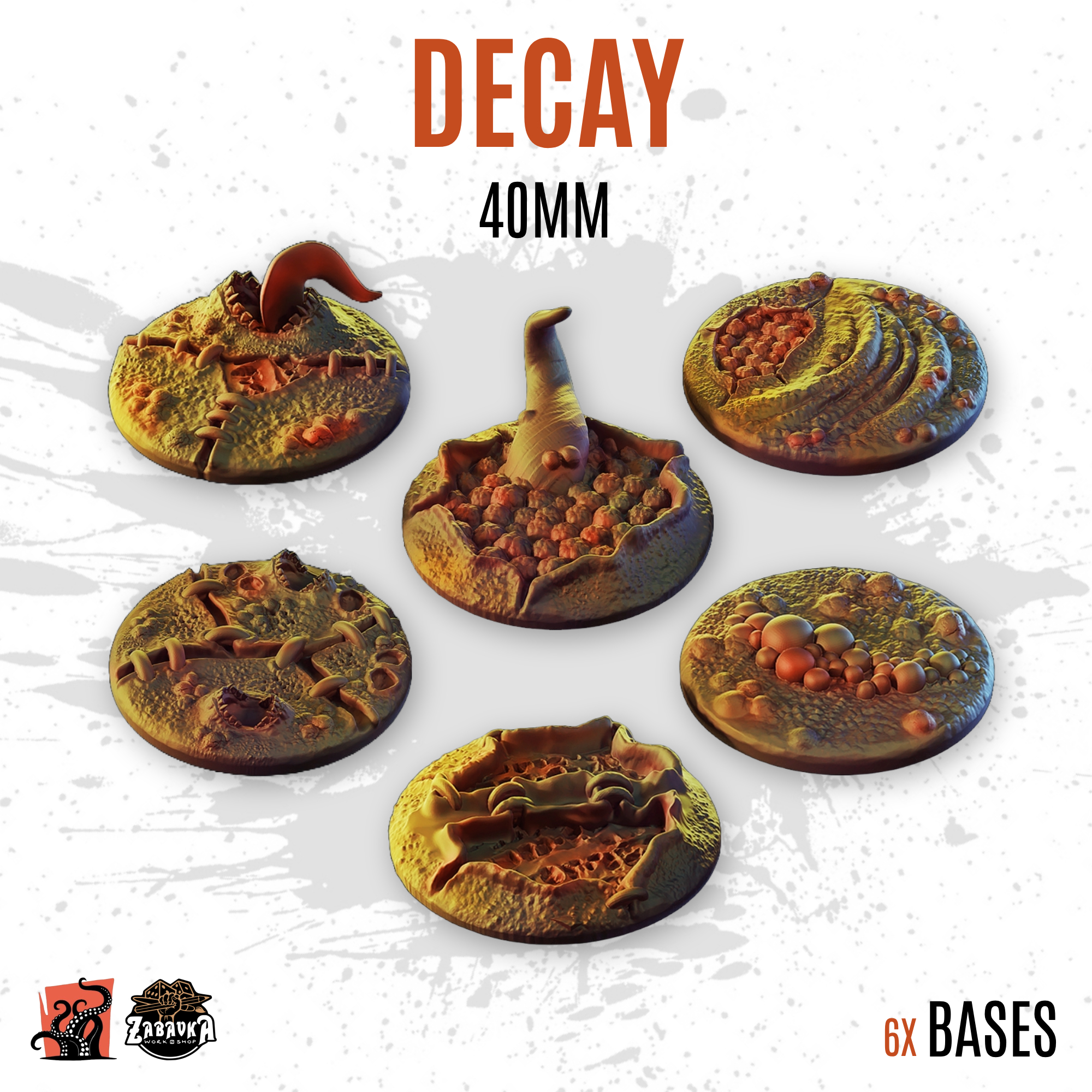 Decay - 40mm base (6uds)