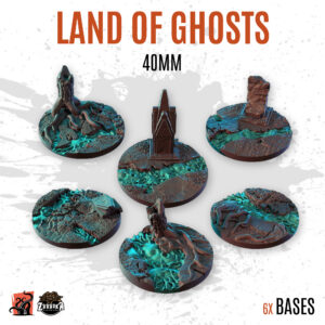 Land of ghosts - 40mm base (6uds)