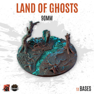 Land of ghosts - 90mm base (1ud)