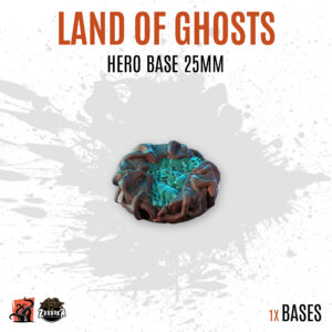 Land of ghosts - 25mm hero base (1ud)