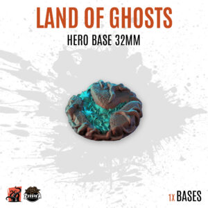 Land of ghosts - 32mm hero base (1ud)