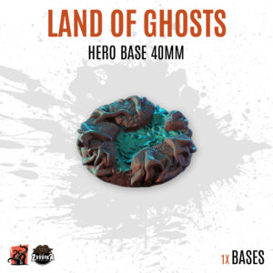 Land of ghosts - 40mm hero base (1ud)