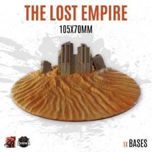The lost empire - 105x70mm oval base (1ud)