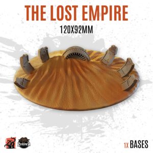 The lost empire - 120x92mm oval base (1ud)