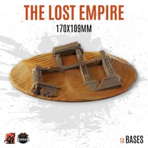 The lost empire - 170x109mm oval base (1ud)