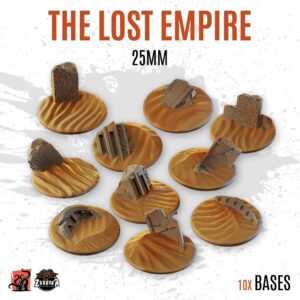 The lost empire - 25mm base (10uds)