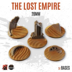 The lost empire - 28mm base (5uds)