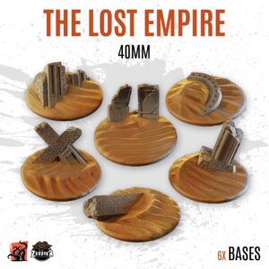 The lost empire - 40mm base (6uds)