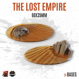 The lost empire - 60x35mm oval base (2uds)