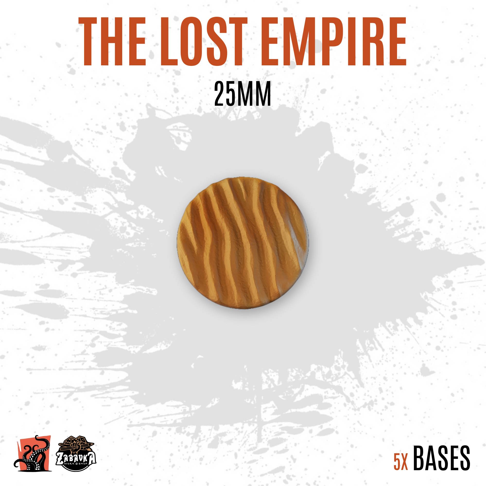 The lost empire - 25mm generic base (5uds)