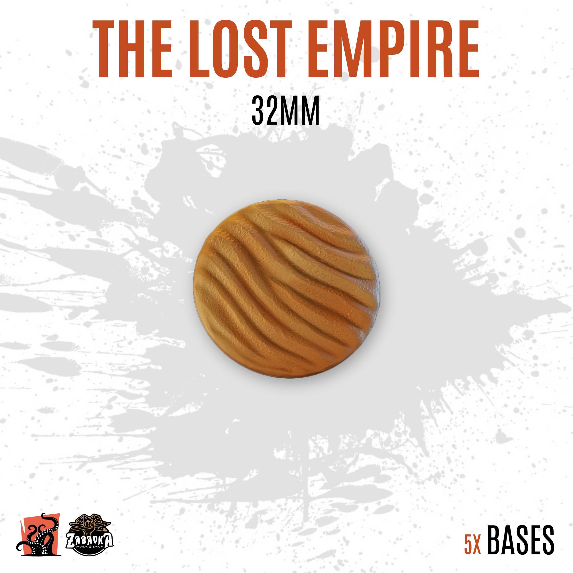 The lost empire - 32mm generic base (5uds)