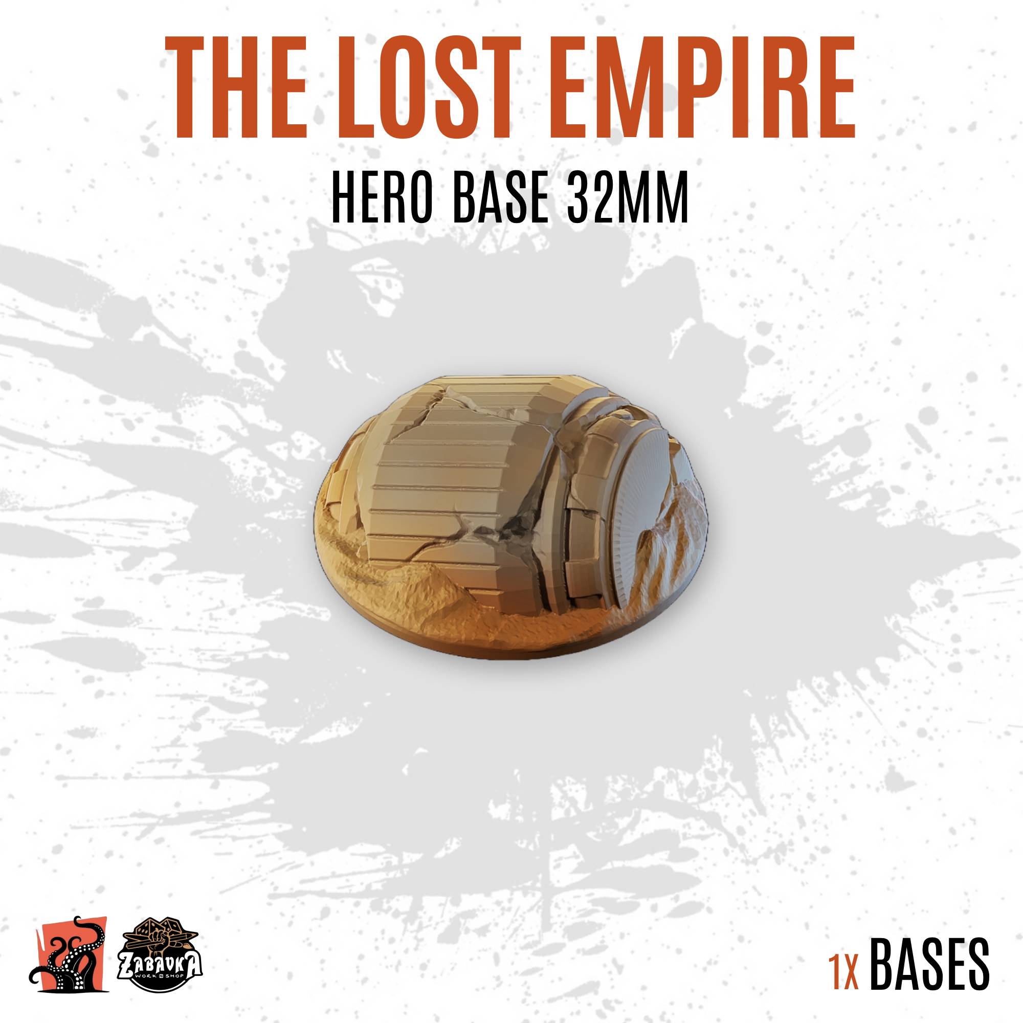 The lost empire - 32mm hero base (1ud)
