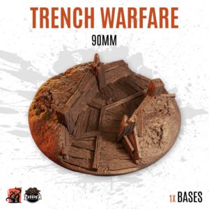 Trench warfare - 90mm base (1ud)
