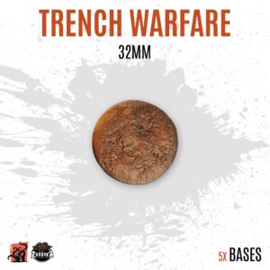 Trench warfare - 32mm generic base (5uds)