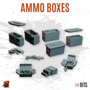 Ammo boxes - Pack of 12 bits