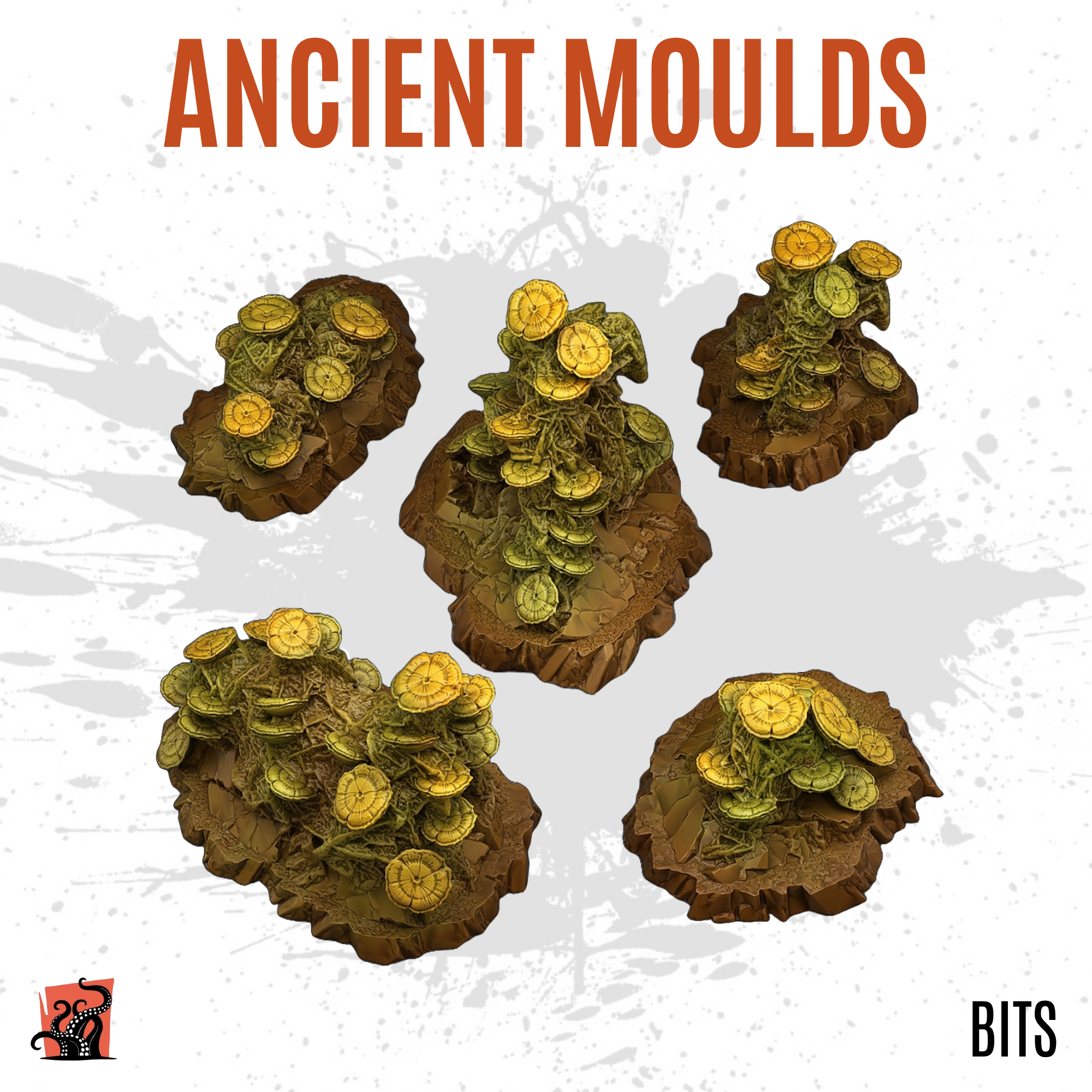 Ancient moulds - Pack of 5 bits