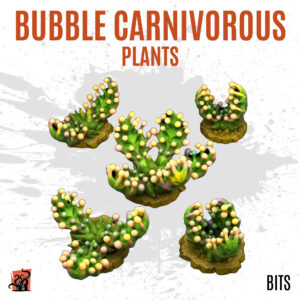Bubble carnivorous plants - Pack of 5 bits