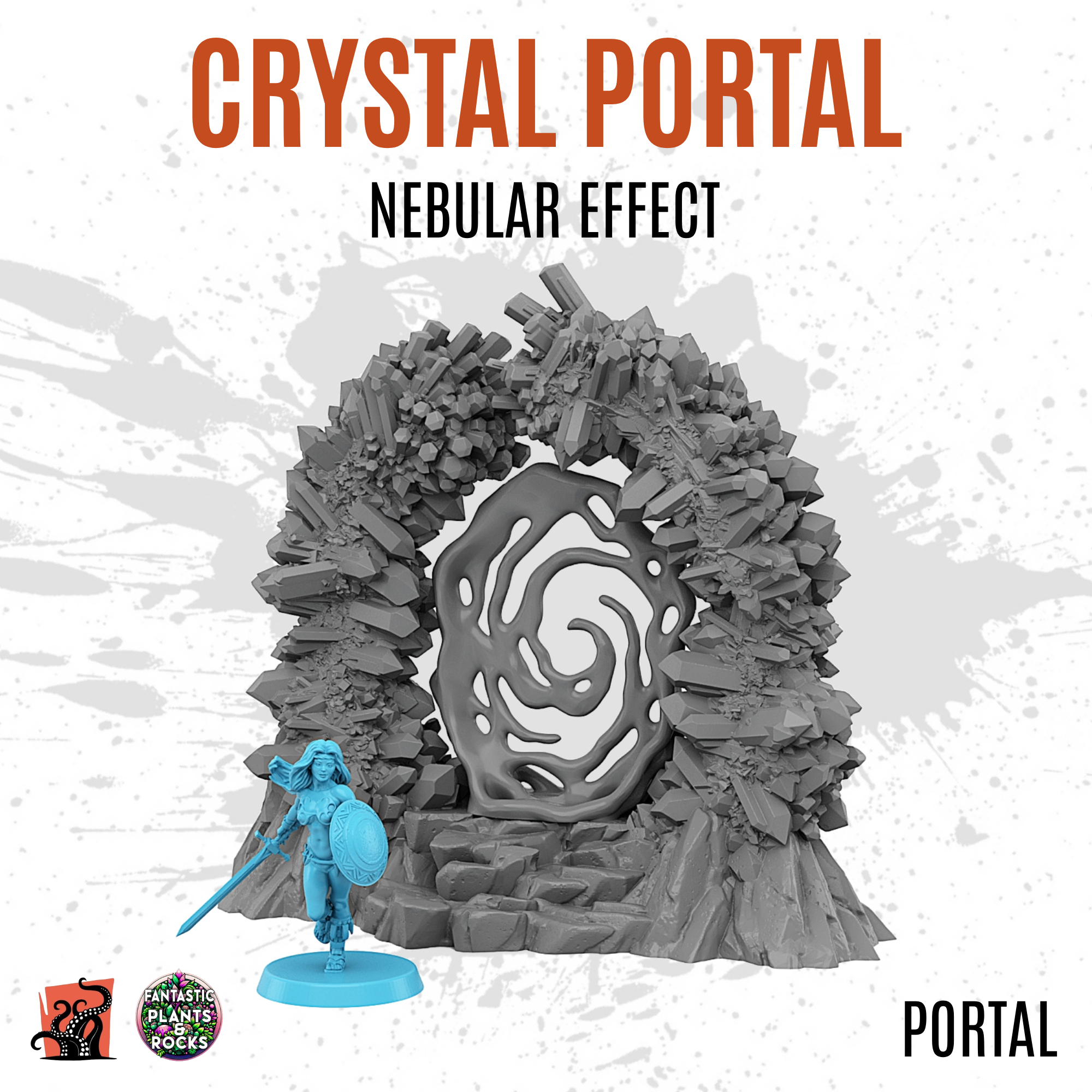 Crystal portal with nebular effect - Image 2
