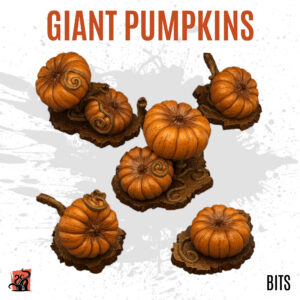Giant pumpkins - Pack of 5 bits