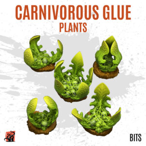 Carnivorous glue plants - Pack of 5 bits